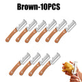 Multifunctional Kitchen Slicer & Bottle Opener | Veggie Cutter Kitchen Slicer Tool Babs Wood 10PCS