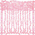 180CM Artificial Sakura Silk Flower Vine for Wedding & Décor Artificial Flower Vine Babs PINK 1pc