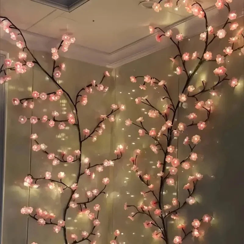 LED Cherry Blossom Branch Lights – Bendable Indoor/Outdoor Decor Decorative Branch Lights Babs