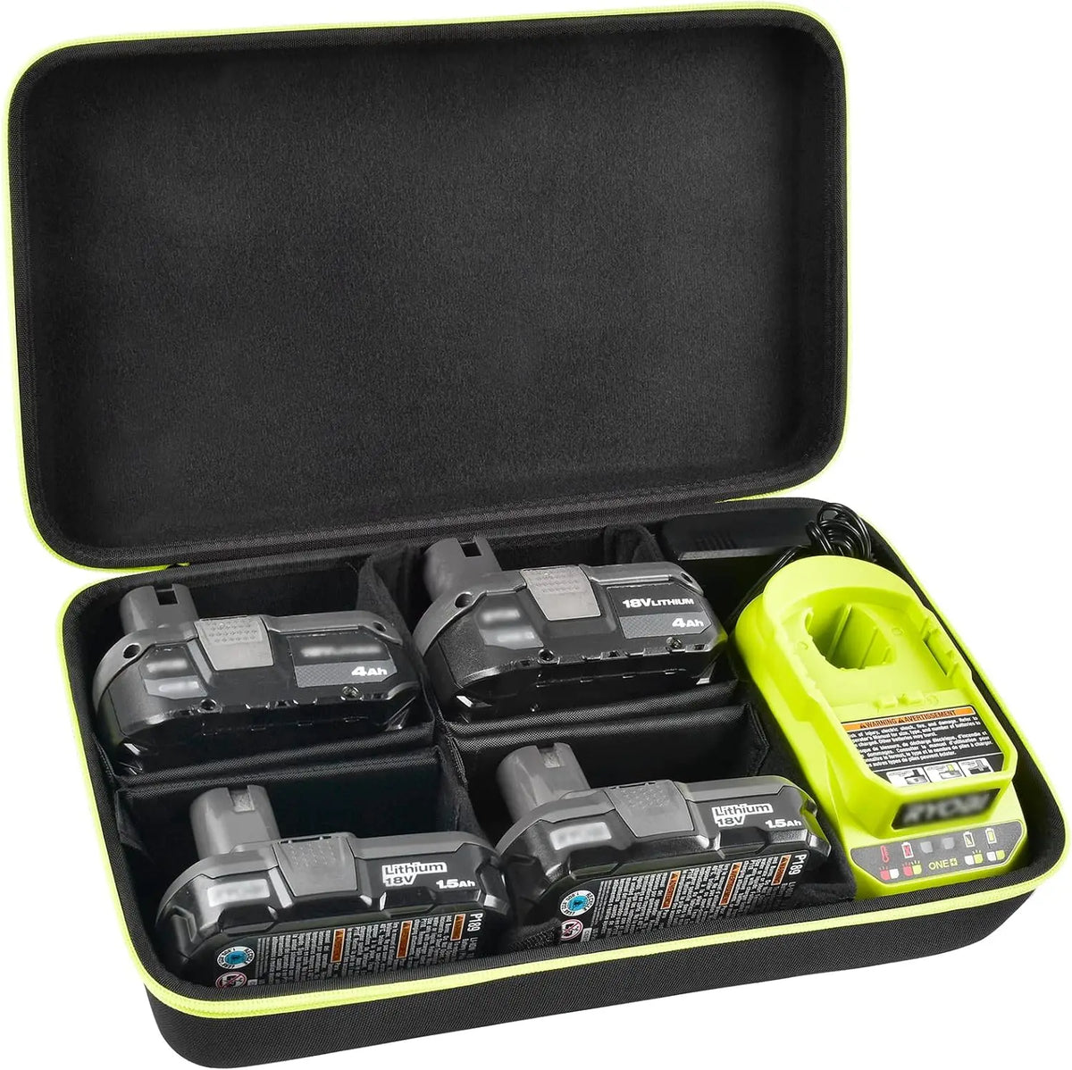 Ryobi ONE+ 18V Battery Storage Case – Carrying Bag & Organizer Battery Storage Case Babs