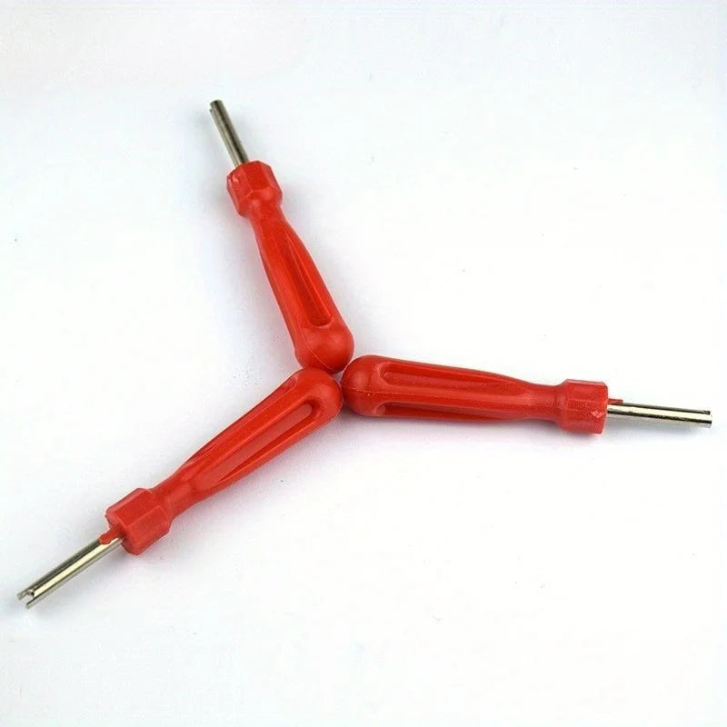 Tire Valve Core Removal Tool – Rubberized Wrench & Screwdriver Tire Valve Tool Babs