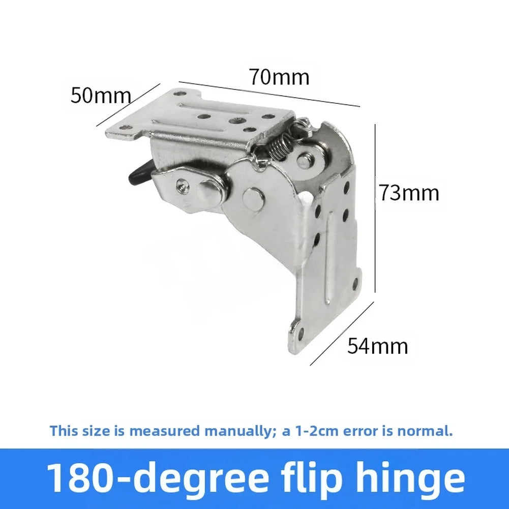 180° Self-Locking Folding Leg Hinge Bracket – Heavy-Duty Steel Folding Hinge Bracket Babs