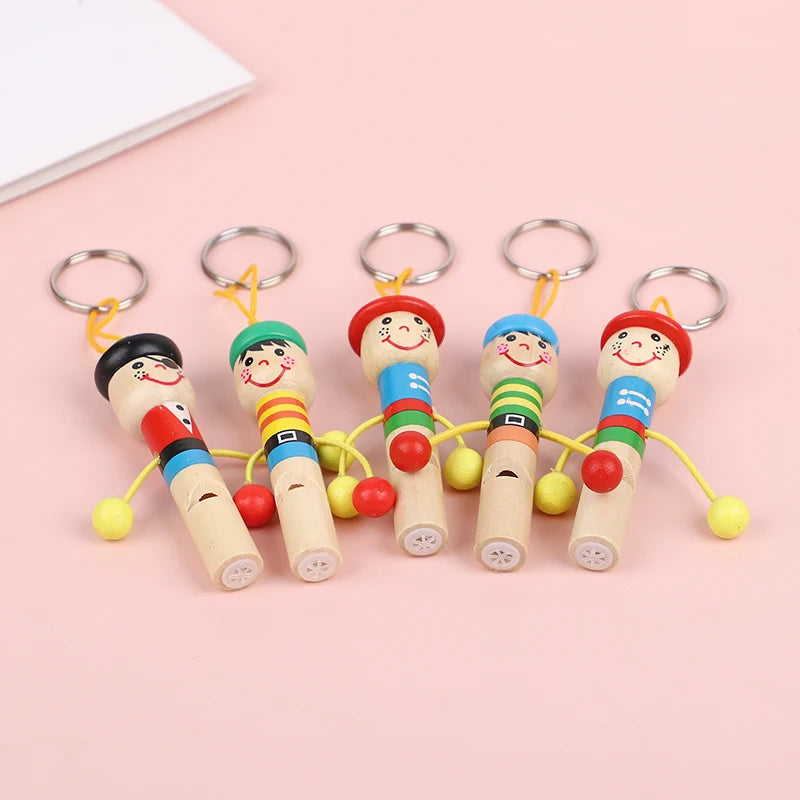 Wooden Pirate Whistles Party Favors for Kids – 5/12/20 Pcs Kids Party Whistles Babs