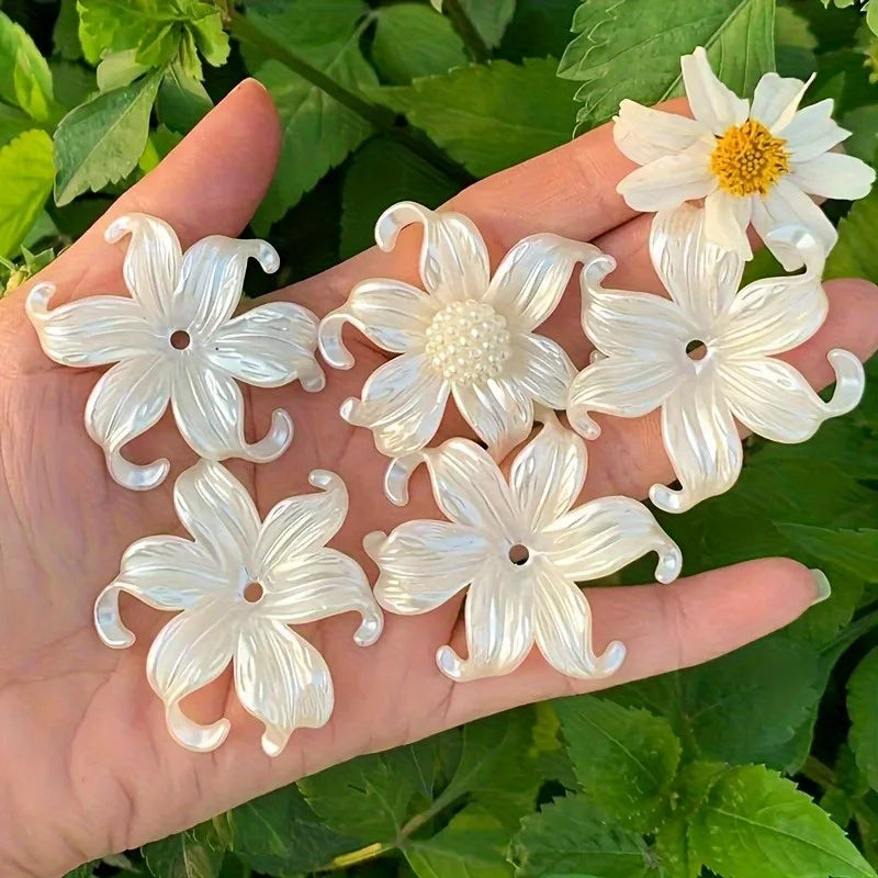 Iris Flower Plastic Beads – DIY Jewelry Making Supplies DIY Jewelry Beads Babs