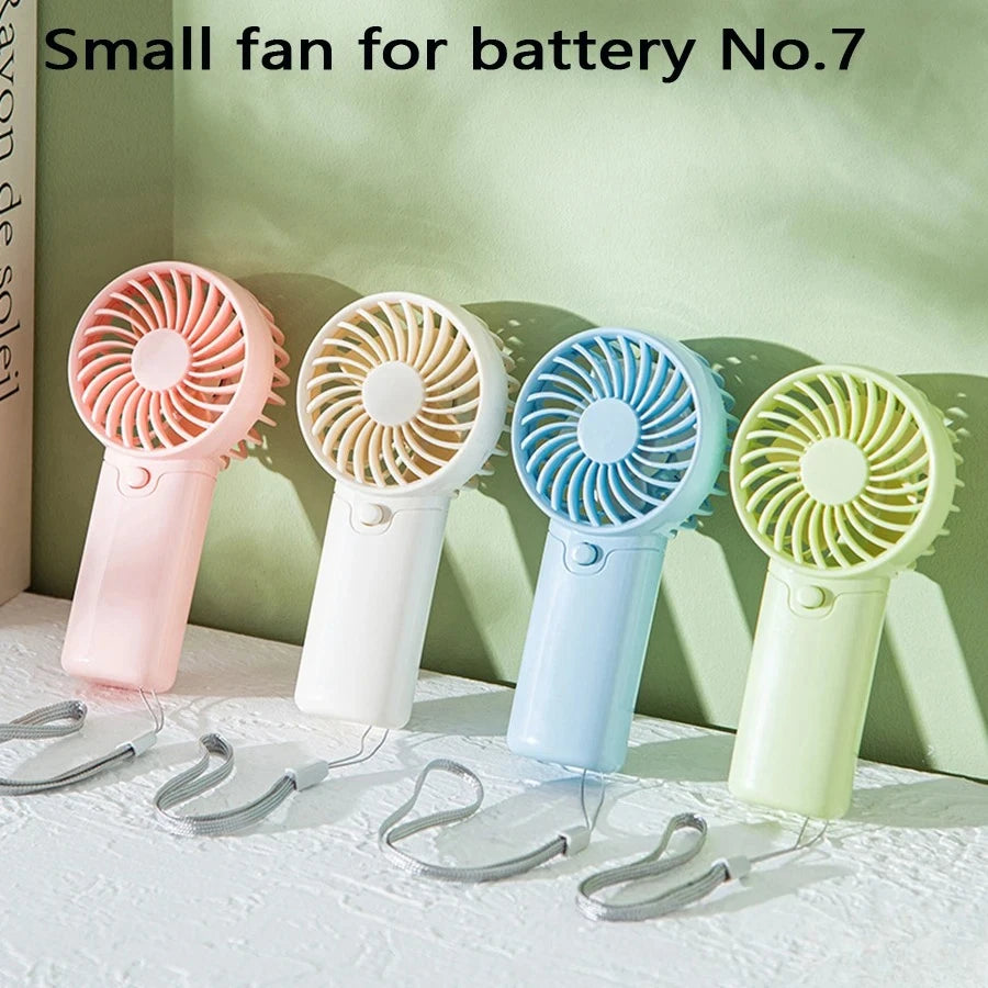 Handheld Mini Fan with Wristband – Portable Battery-Free Desk Fan Handheld Mini Fan Babs