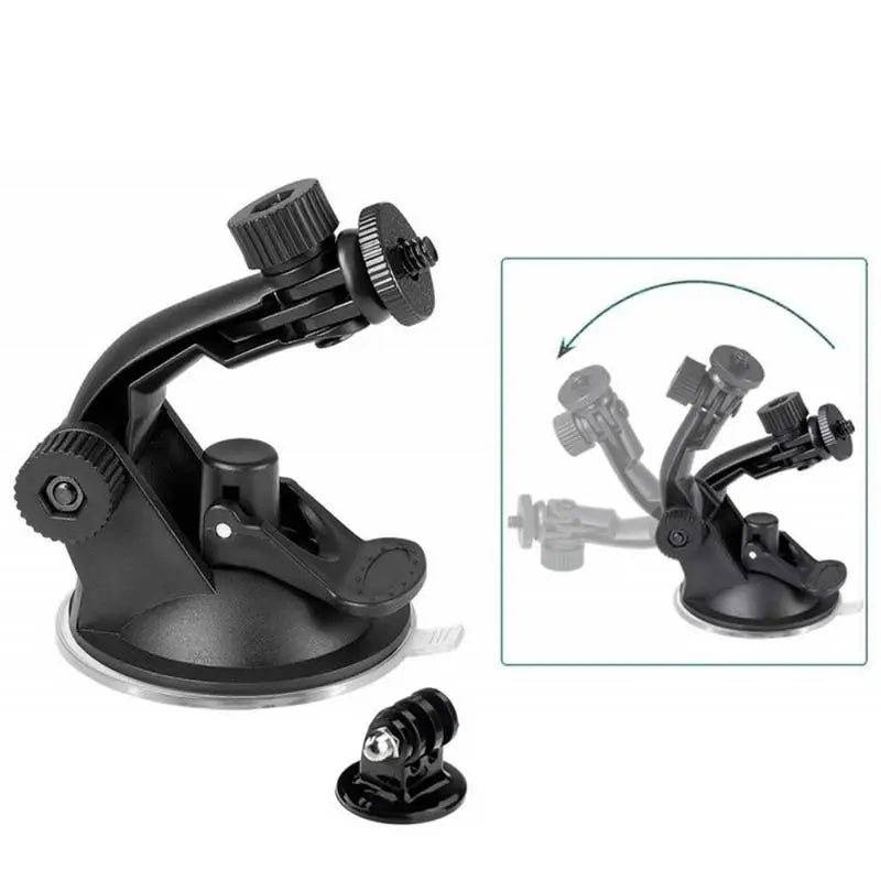 Suction Cup Car Mount for GoPro Hero Action Camera | 180° Action Camera Mount Babs
