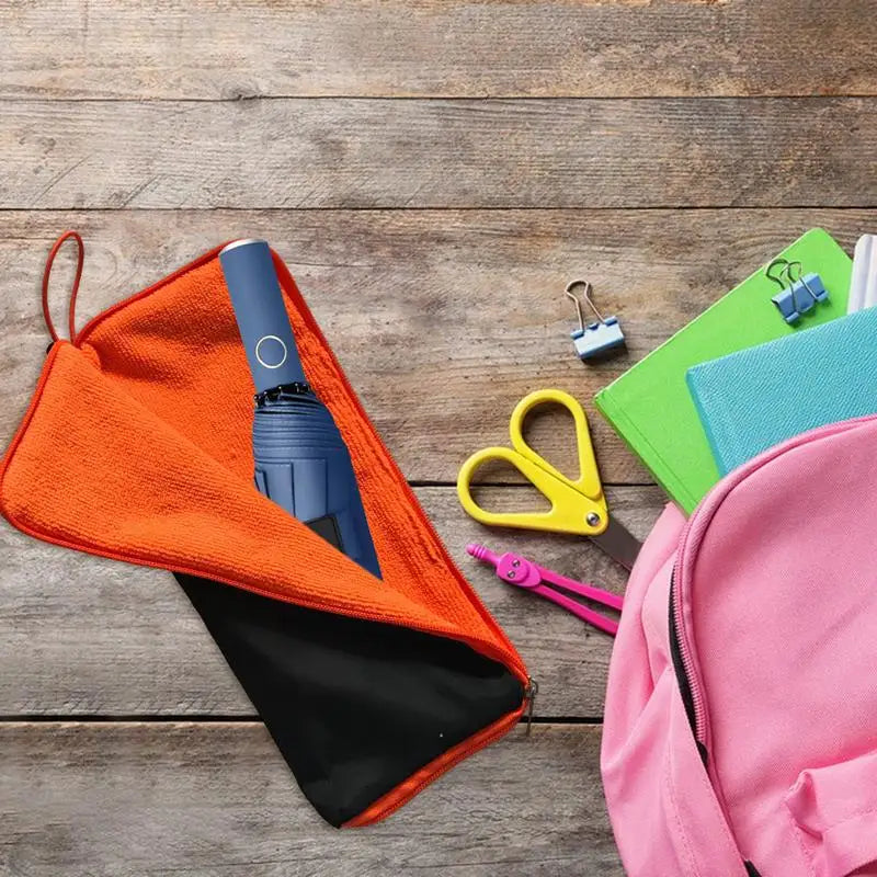 Chenille Umbrella Storage Bag – Absorbent & Quick-Dry Cover Umbrella Storage Bag Babs