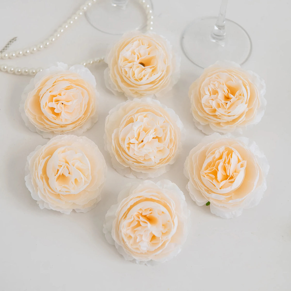 Silk Peony Artificial Flowers 12/24pc – Wedding & Home Décor Artificial Silk Flowers Babs Color 9 24 PCS