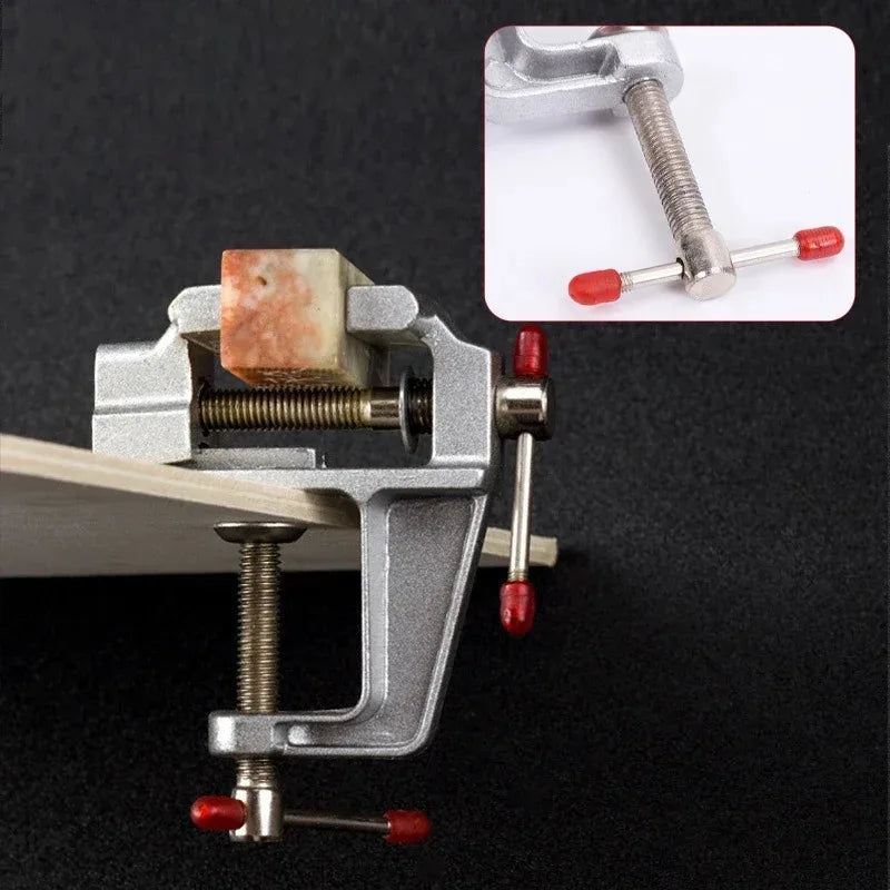 Mini Aluminum Alloy Table Bench Vise for Jewelry & Woodworking Mini Bench Vise Babs