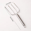 4-Prong Stainless Steel BBQ Fork – Turkey, Lamb & Steak BBQ Roasting Fork Babs 1PC