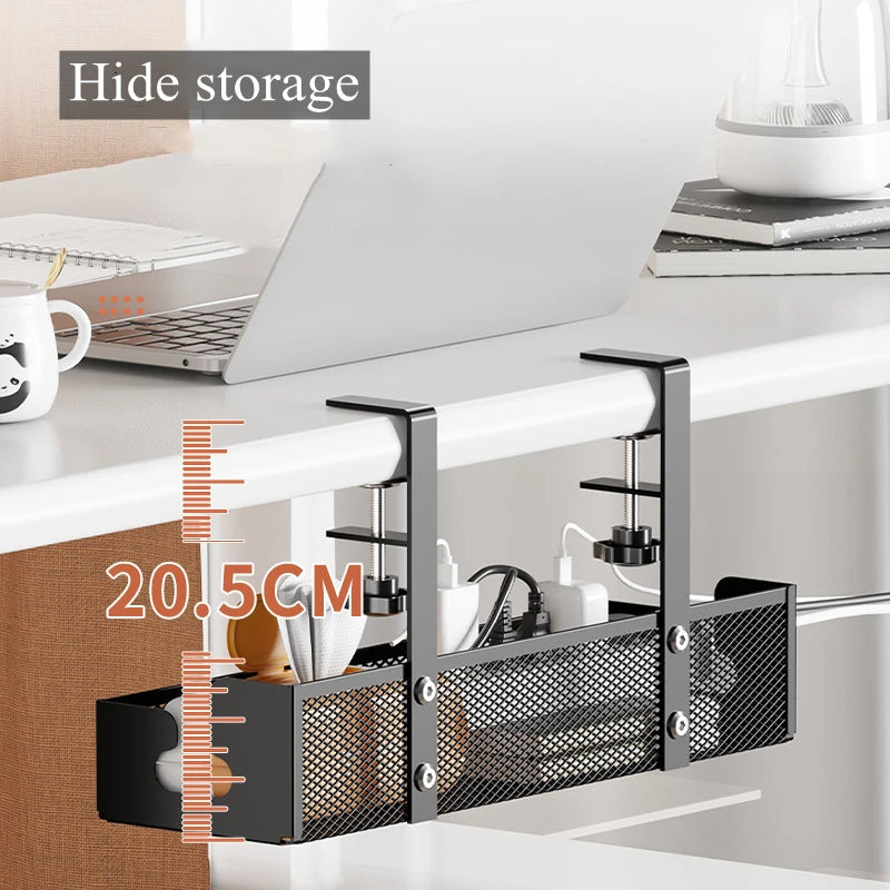 Under Desk Cable Management Tray – Metal Wire Organizer Cable Management Tray Babs