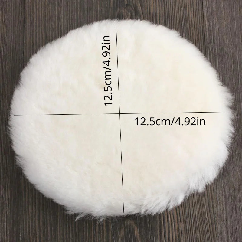 Car Polishing Wool Ball & Waxing Disc – Auto Detailing Pads Car Detailing Pads Babs 125mm
