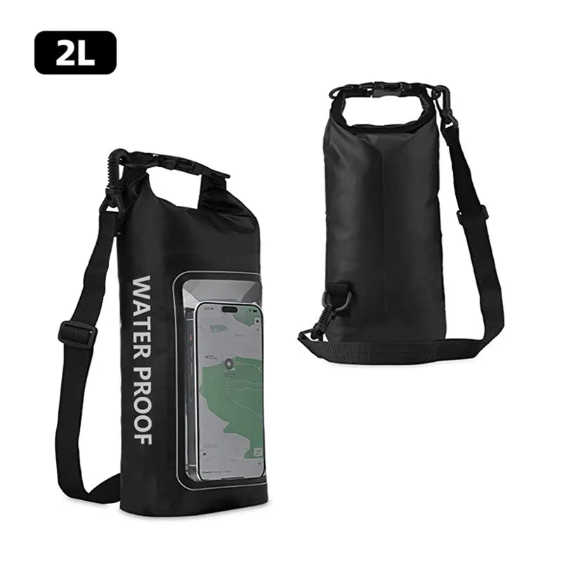 Waterproof Dry Bag 2L 5L Touch Screen PVC Outdoor Backpack Waterproof Dry Bag Babs 2L L