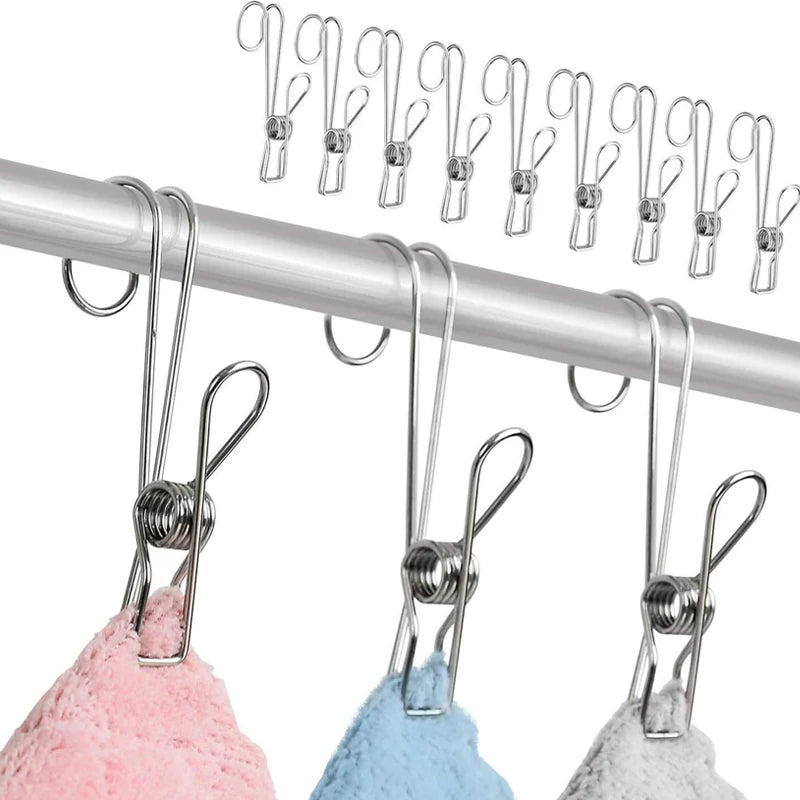 Stainless Steel Clothes Pegs – Heavy-Duty 304 Clothespins Stainless Steel Clothespins Babs