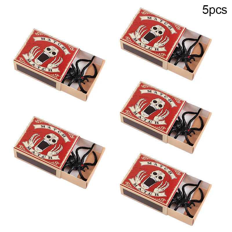 Spider Prank Surprise Box – Fake Spider Toy 5/10 Pcs Prank Gag Toy Babs 5Pcs