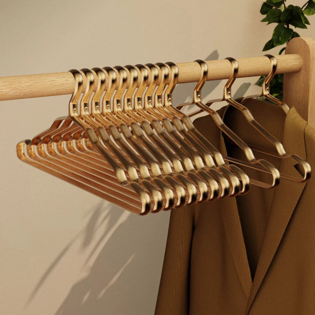 Metal Clothes Hangers – Heavy Duty Aluminum Coat & Dress Hangers Metal Clothes Hangers Babs