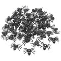 50/100pcs Halloween Black Spider Party Decoration Toys Halloween Decoration Babs black 100pcs