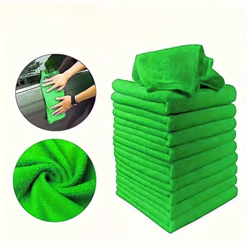 5-Pack Microfiber Car Cleaning Towels – Auto, Glass & Home Microfiber Cleaning Towels Babs