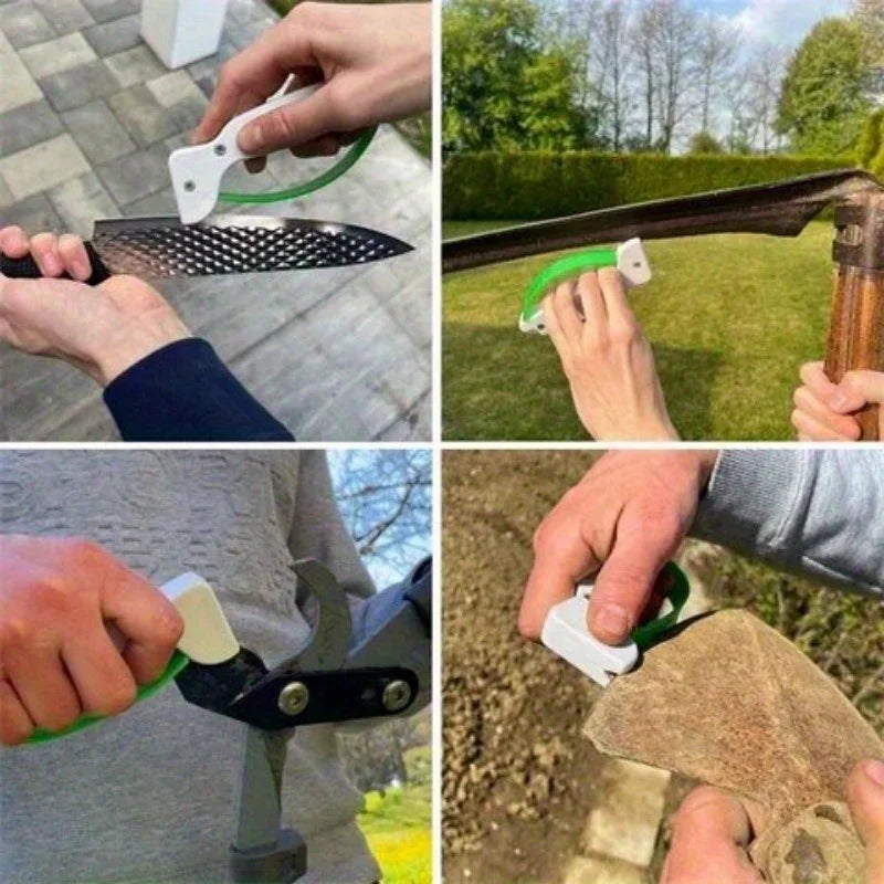 Portable Knife & Garden Tool Sharpener | Tungsten Carbide Knife & Tool Sharpener Babs