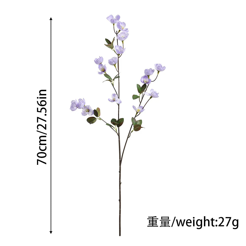 70cm Silk Daisy Artificial Flower Bouquet | Home & Wedding Decor Artificial Flower Bouquet Babs Purple 1Pcs