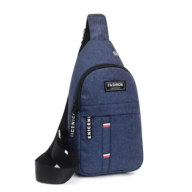 Men's Waterproof Large Capacity Fanny Pack – Outdoor Belt Bag Fanny Pack Babs Blue