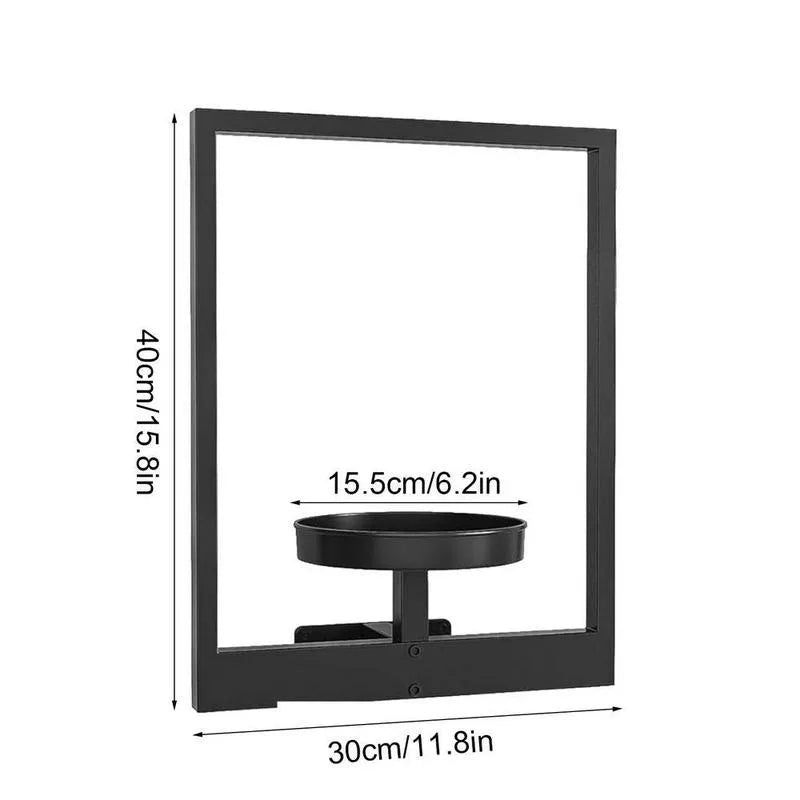 Metal Picture Frame Wall Planter Holder for Succulents & Flowers Wall Planter Holder Babs