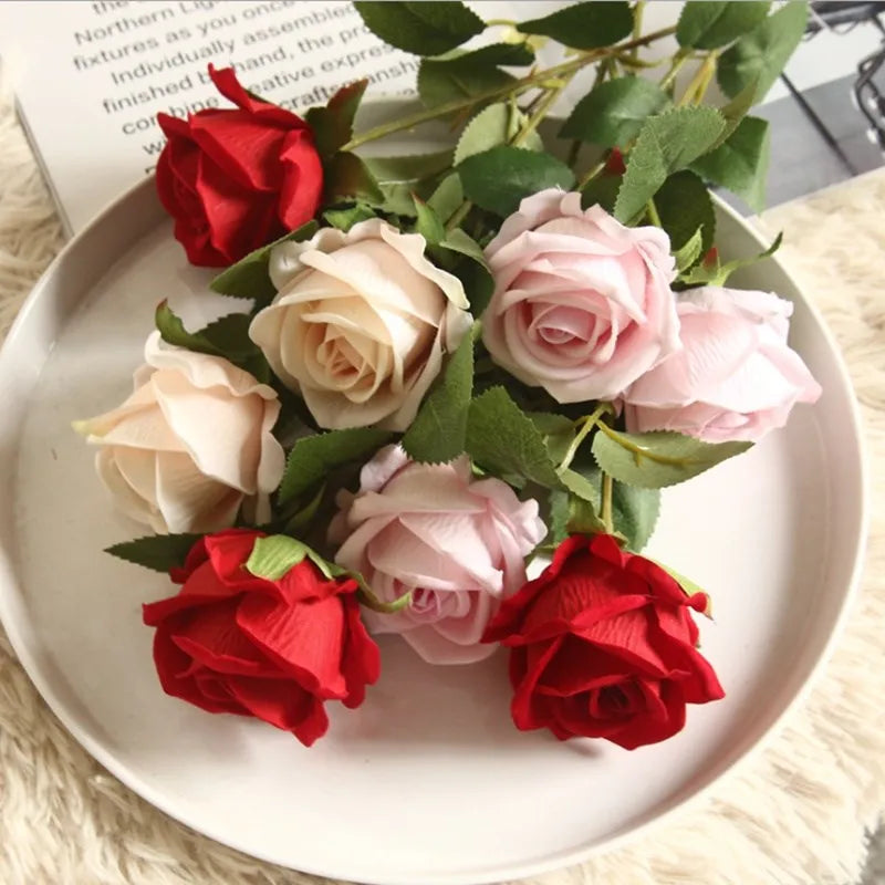 Silk Rose Artificial Flowers – Wedding, Home & Party Decor Artificial Silk Flowers Babs