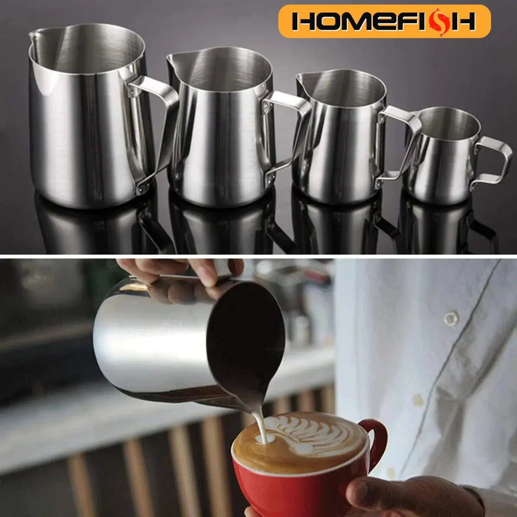 Stainless Steel Milk Frothing Pitcher 150/350/600ml Milk Frothing Pitcher Babs