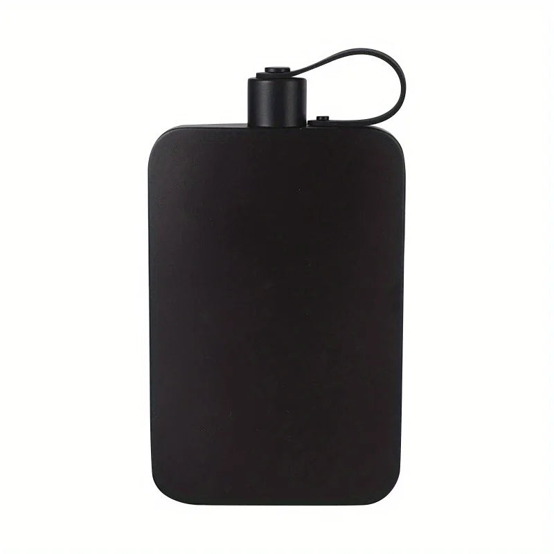 500ml Stainless Steel Hip Flask | Portable Travel Whiskey Flask Hip Flask Babs black