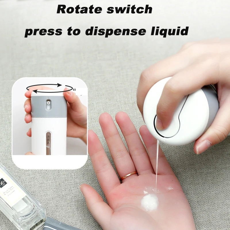 4-in-1 Refillable Leakproof Travel Liquid Dispenser Bottle Travel Dispenser Bottle Babs
