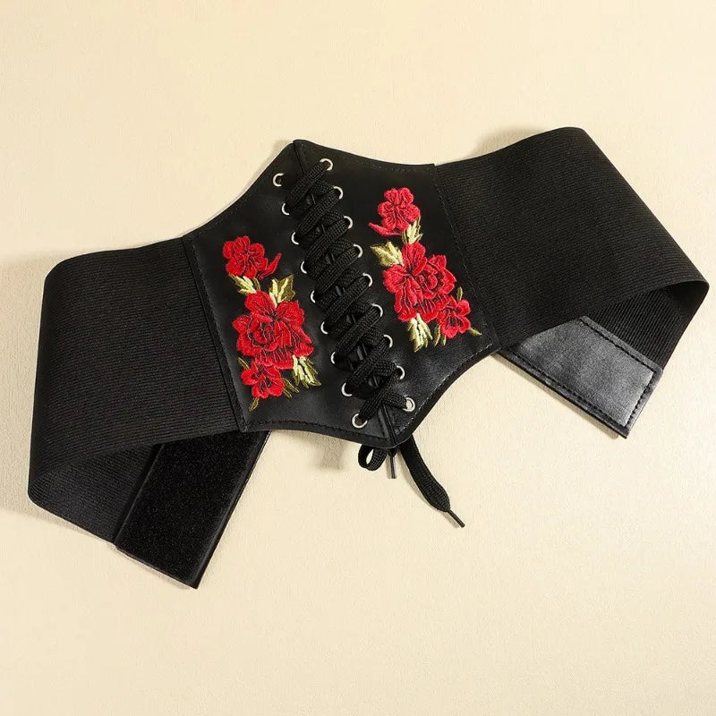 Women's PU Leather Underbust Corset & Gothic Waist Cincher Corset Bustier Babs