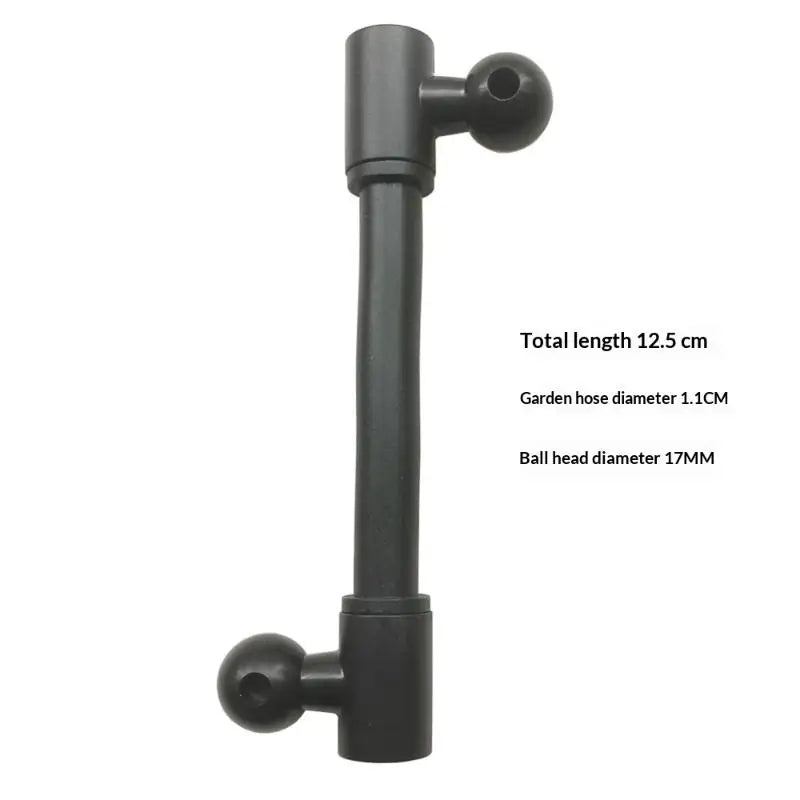 Dual Ball Head Extension Rod for Car Phone Mount – Flexible ABS Car Mount Accessory Babs A4