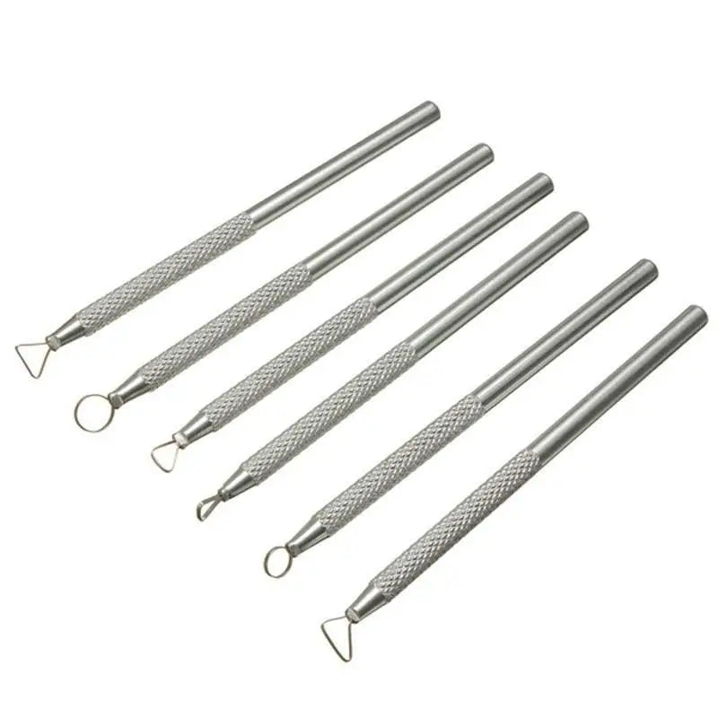 6-Piece Aluminum Clay Tool Set – Pottery, Sculpting & Carving Clay Sculpting Tools Babs