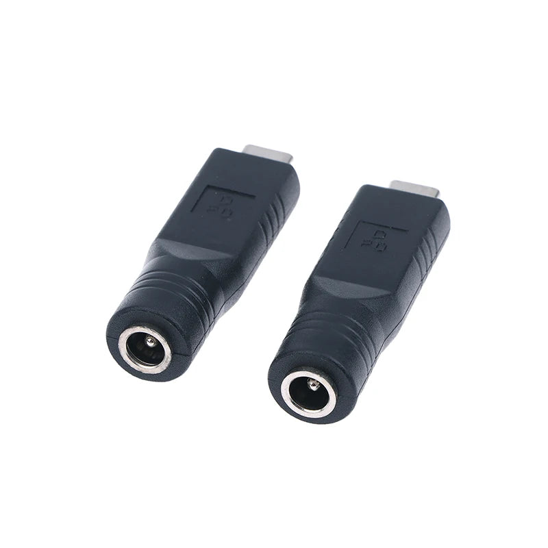 USB-C to DC 5.5mm Female Adapter – 5521 & 5525 (1-2 Pack) USB-C Power Adapter Babs 5521 2pcs