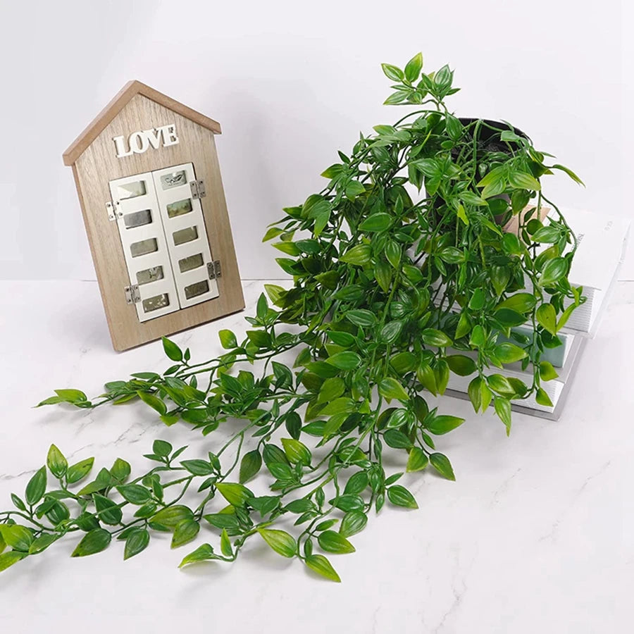 Artificial Ivy Plant with Pot – Wall Hanging Vine Decor Artificial Vine Plant Babs