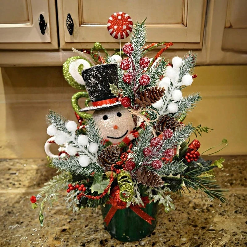 Artificial Red Berry Branch Picks – Christmas & Home Décor Artificial Berry Branches Babs