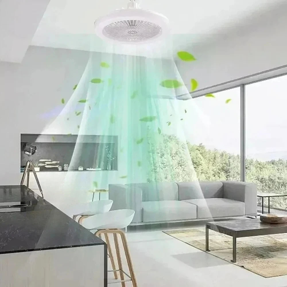 Smart Ceiling Fan Remote Control E27 Converter Base – Bedroom Smart Ceiling Fan Babs