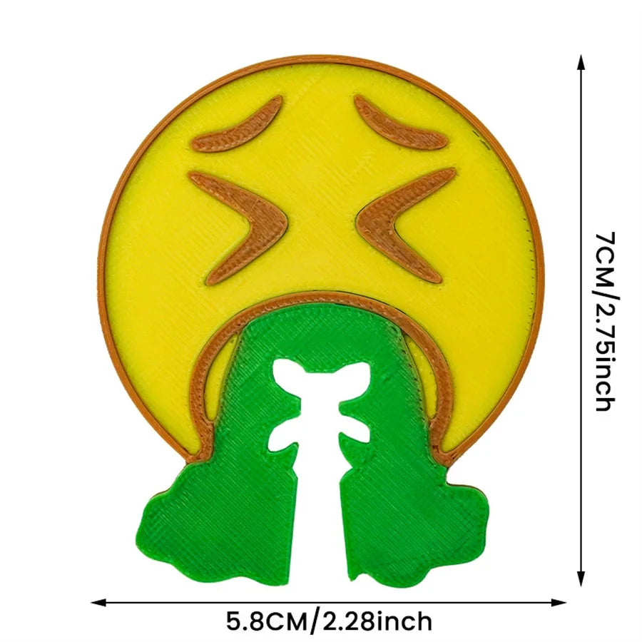 Funny Emotion Food Sealing Clips – Moisture-Proof Bag Clips Food Sealing Clips Babs