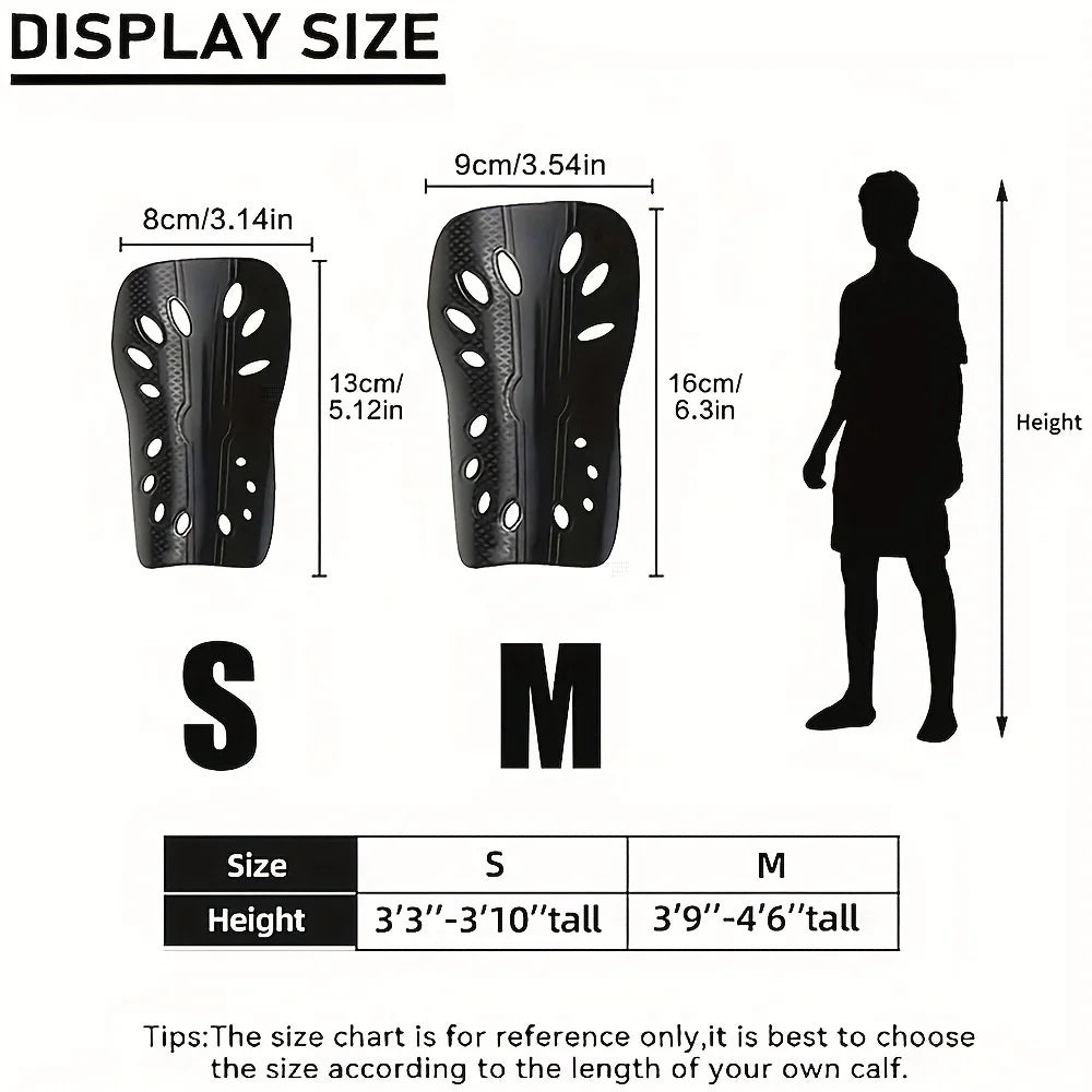 Ventilated Soccer Shin Guards – Lightweight for Kids & Adults Soccer Shin Guards Babs S-2pcs