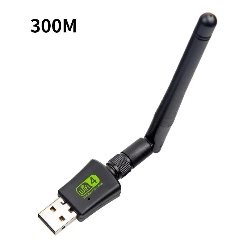 USB WiFi Adapter 150Mbps Wireless Dongle for PC & Laptop USB WiFi Adapter Babs 300M