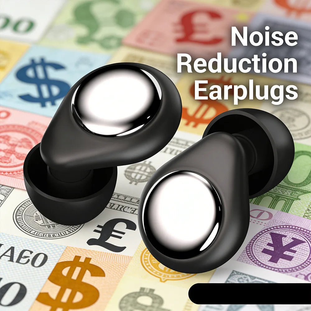 Silicone Ear Plugs for Sleeping – Waterproof & Noise Blocking Silicone Ear Plugs Babs