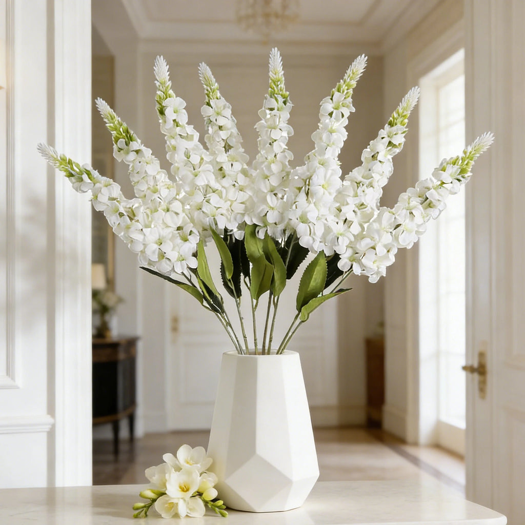 Artificial Hyacinth Silk Flower Garland – Wedding & Home Decor Artificial Flower Garland Babs