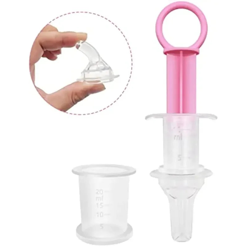 Infant Pacifier Medicine Dropper Silicone Nipple Syringe Baby Medicine Dropper Babs