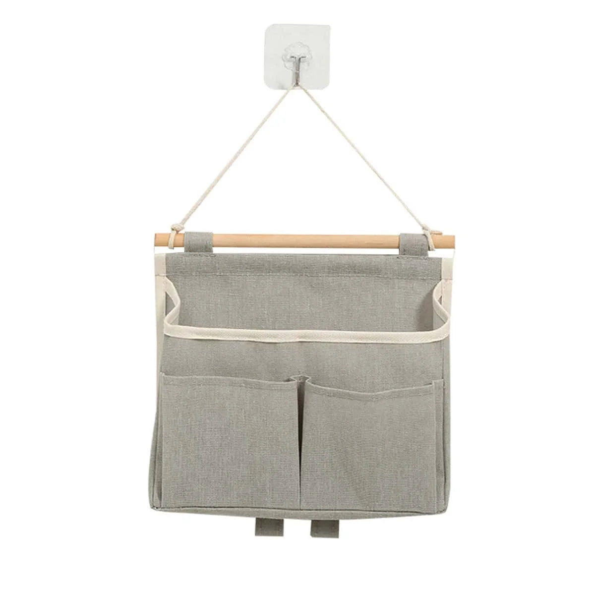 Wall Hanging Storage Caddy Bag | Over Door Organizer Hanging Storage Organizer Babs Grey