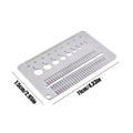 Stainless Steel Crack Width Gauge – Precision Gap Ruler Crack Width Gauge Babs 1pcs