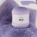 Gradient Long Plush Yarn 375m – Soft 3mm Knitting & Crochet Thread Knitting Yarn Babs Color 01
