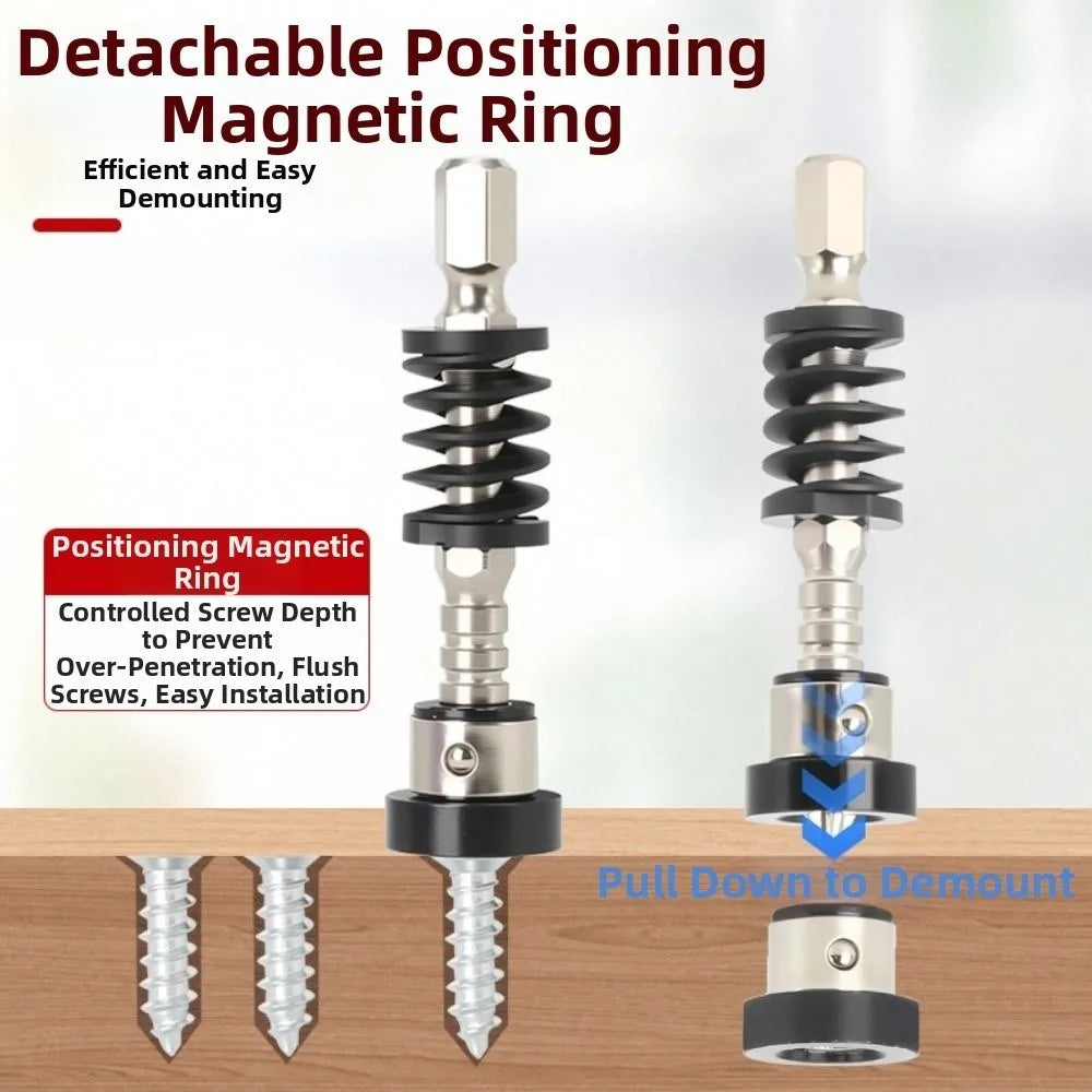 Magnetic Spring-Loaded Screwdriver Bits PH2 Set – 2/5 Pcs Screwdriver Bit Set Babs