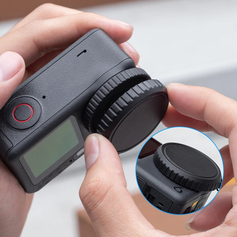 Silicone Lens Cap for Insta360 Action 6 – Scratch Protection Camera Lens Cap Babs