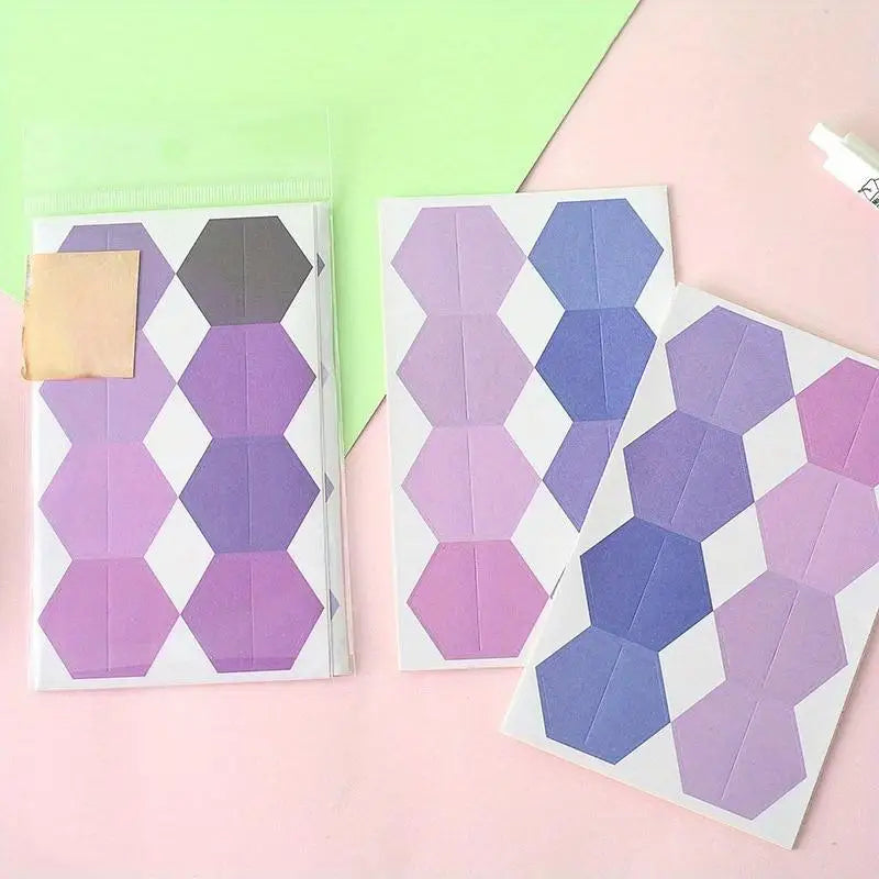 96pcs Candy Color Index Sticky Notes & Planner Sticker Pad Sticky Note Pad Babs