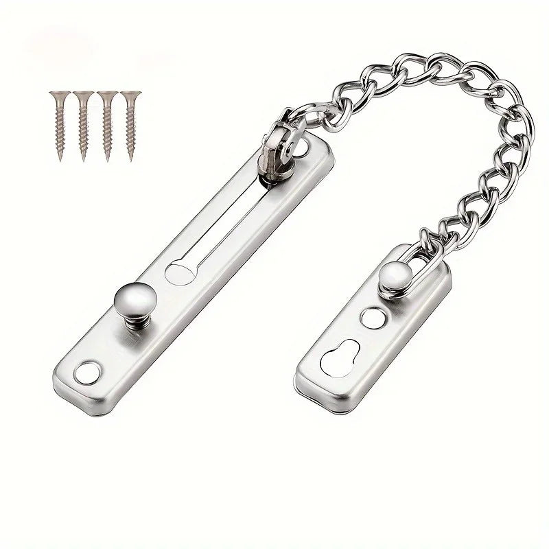 Heavy Duty Stainless Steel Door Chain Lock Security Guard Door Chain Lock Babs